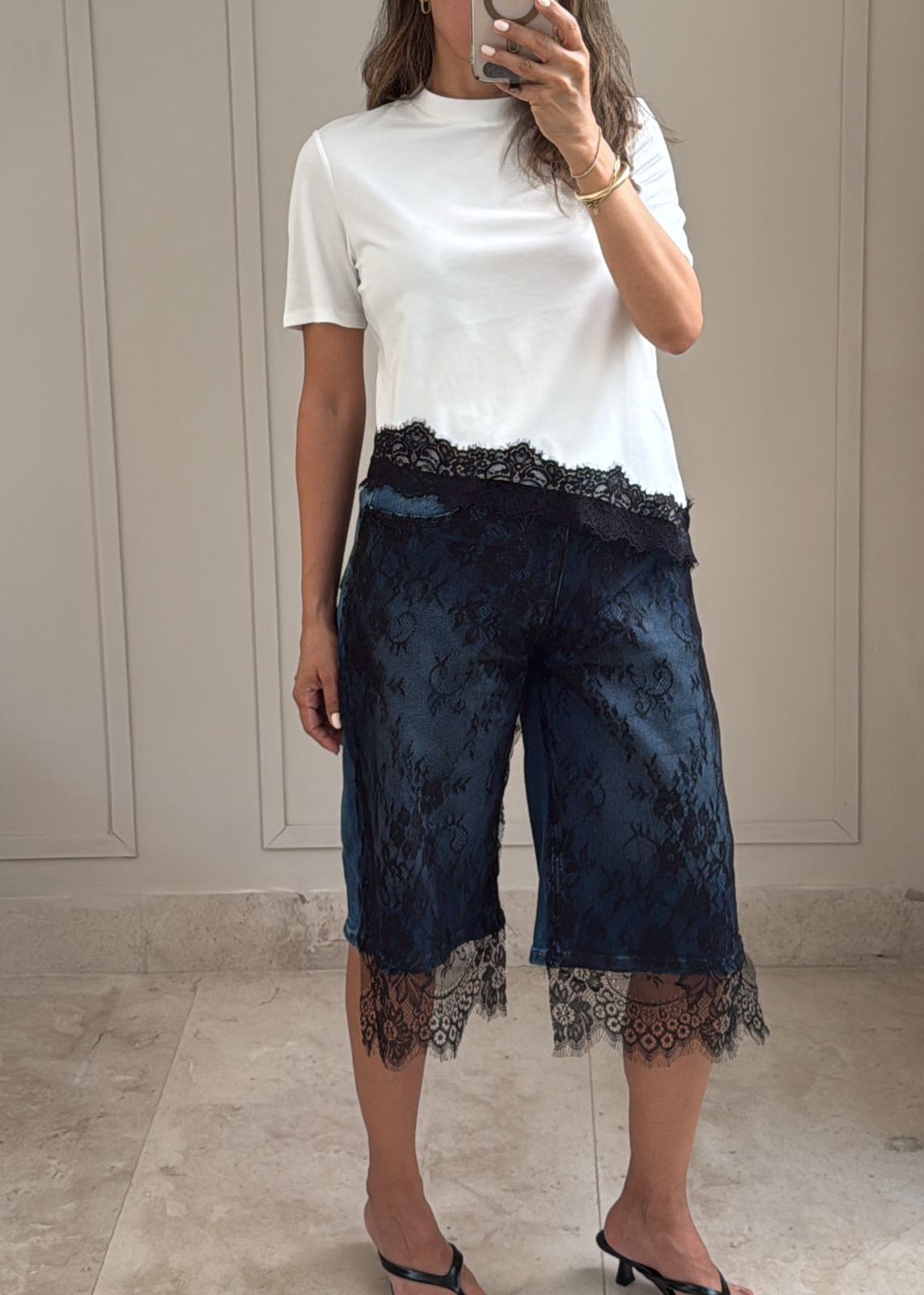 Midnight Lace Bermuda