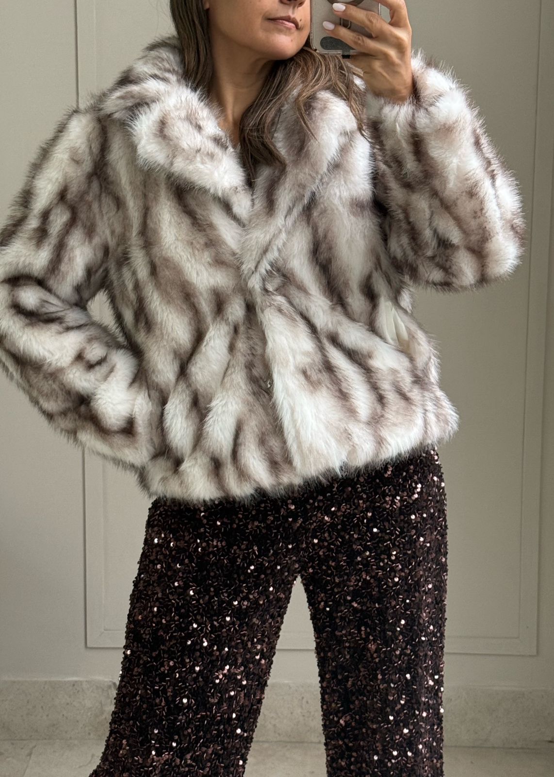 Silvina Faux Fur Coat