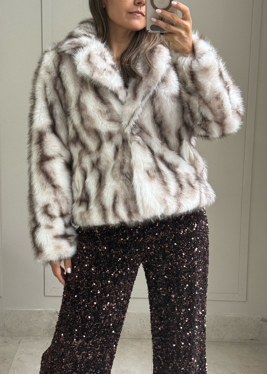 Silvina Faux Fur Coat