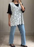 Ivory Lace Tunic