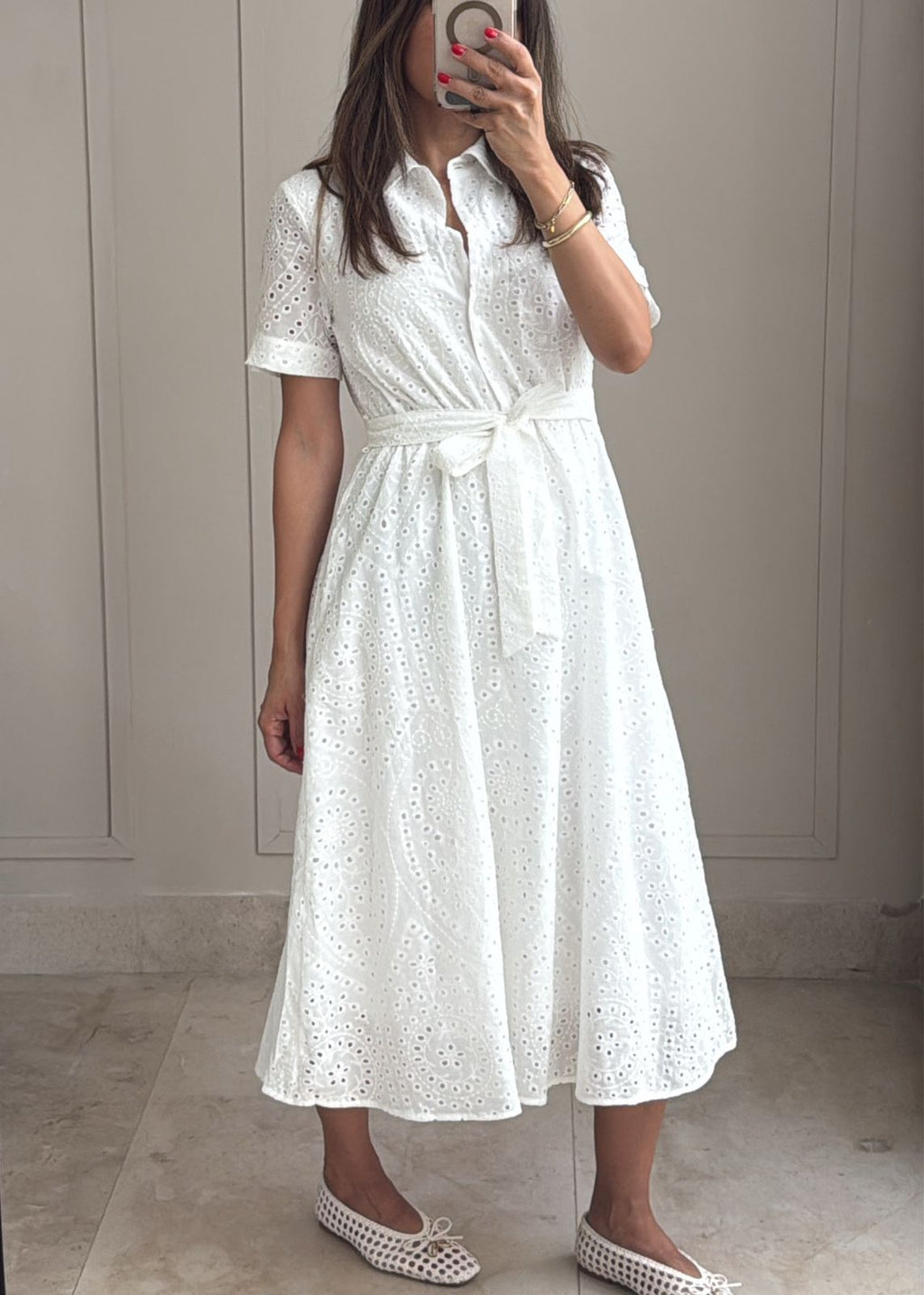 White Breeze Dress