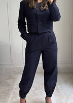 Kathia Dark Denim Set