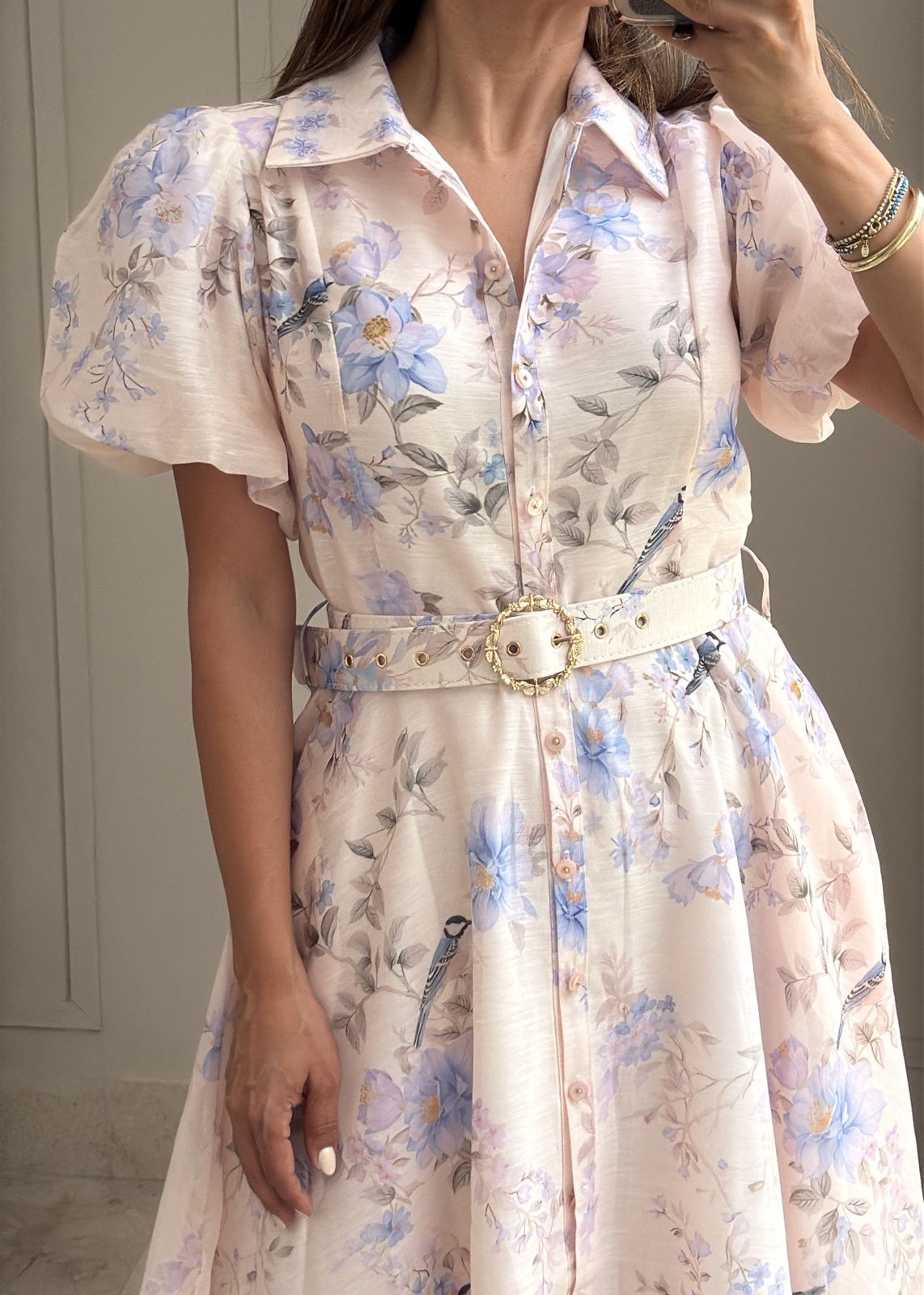 Hydrangea Muse Dress
