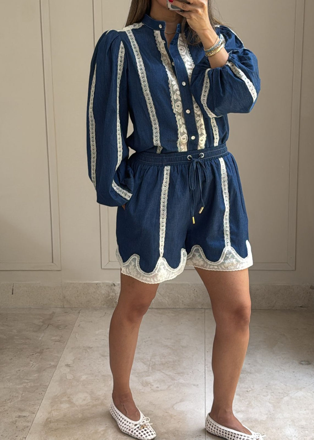 Santorini Lace Set