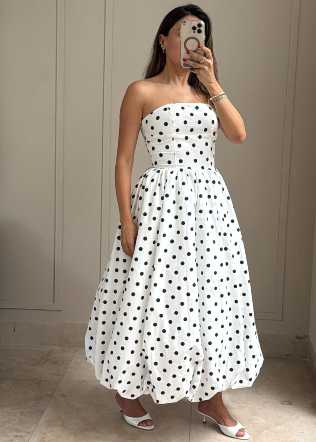 Monroe Polka Dot Dress