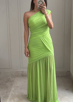Lime Goddess Dress