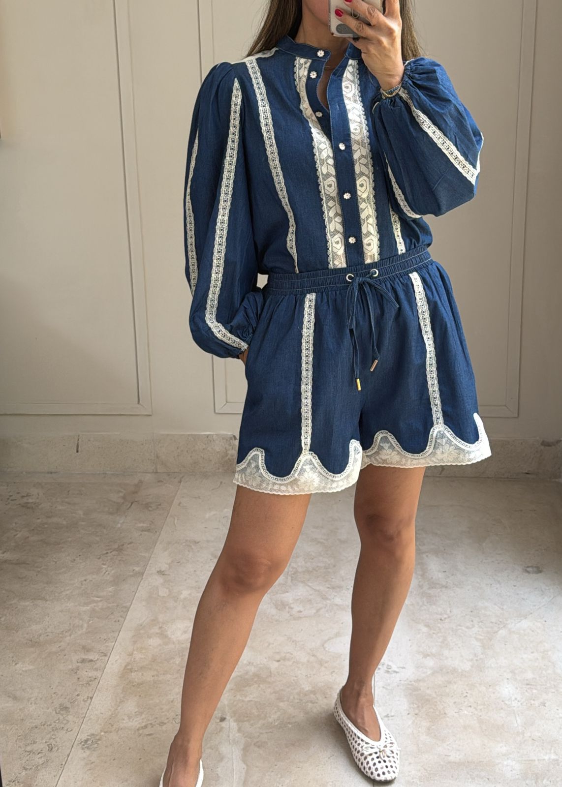 Santorini Lace Set