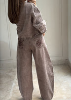 Cassandra Denim Set