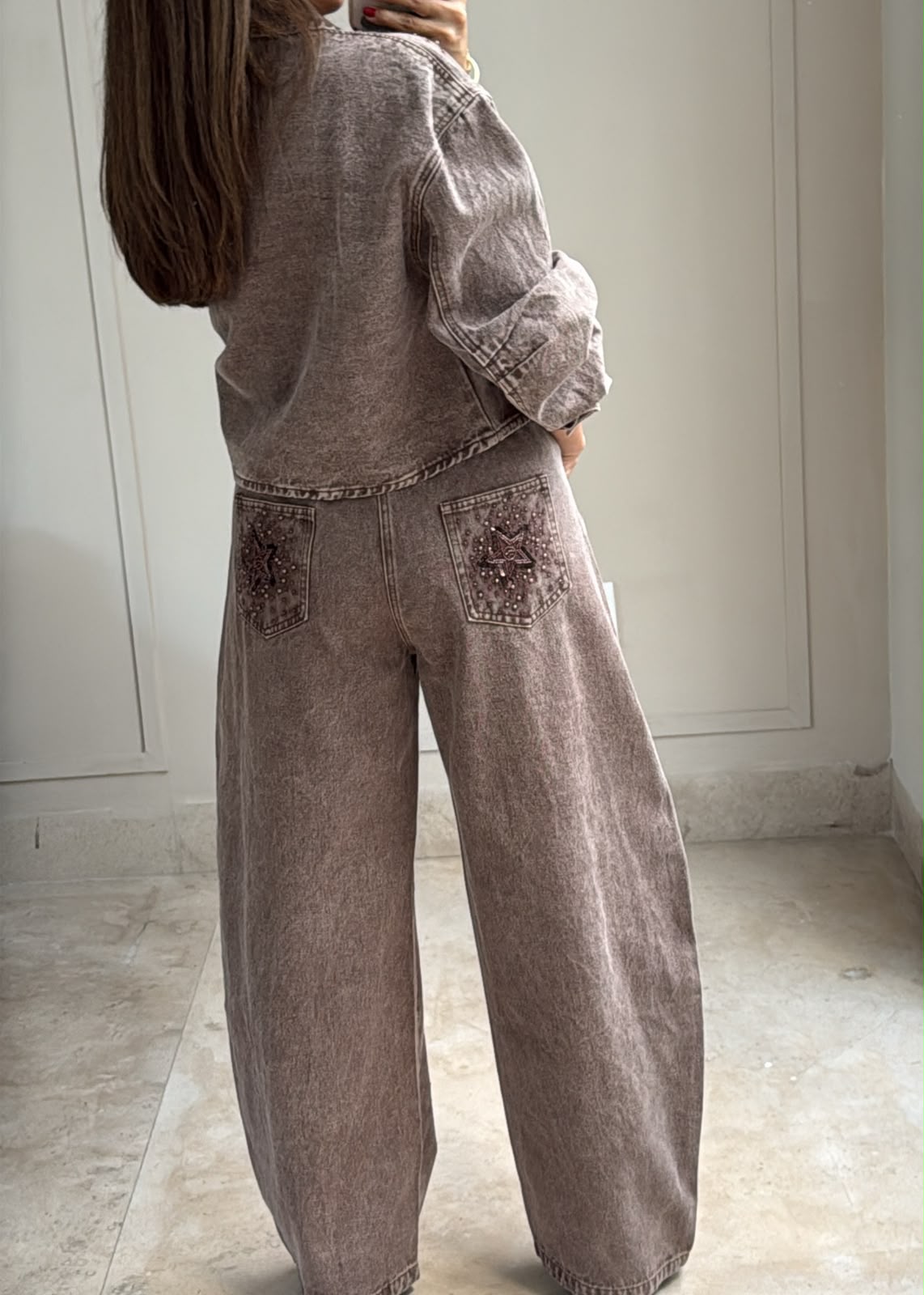 Cassandra Denim Set