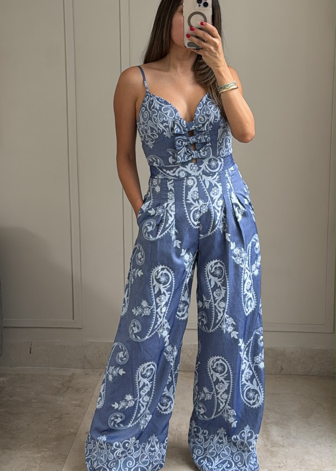 Blue Porcelain Jumpsuit
