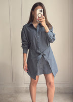 Noir Navy Dress