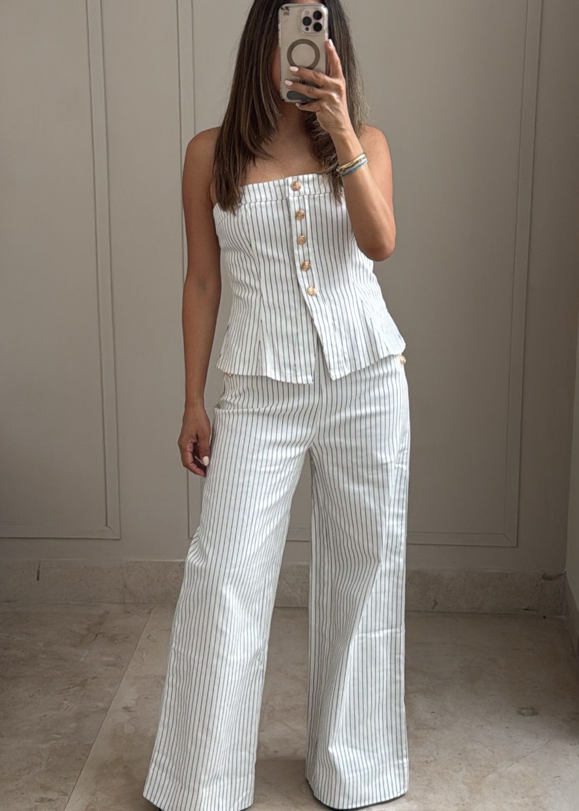 Camille Stripe Set
