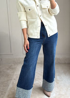 Miranda Rhinestone Sparkle Denim Jeans