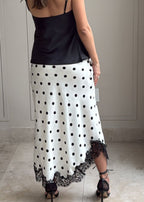 Tania polka dots skirt