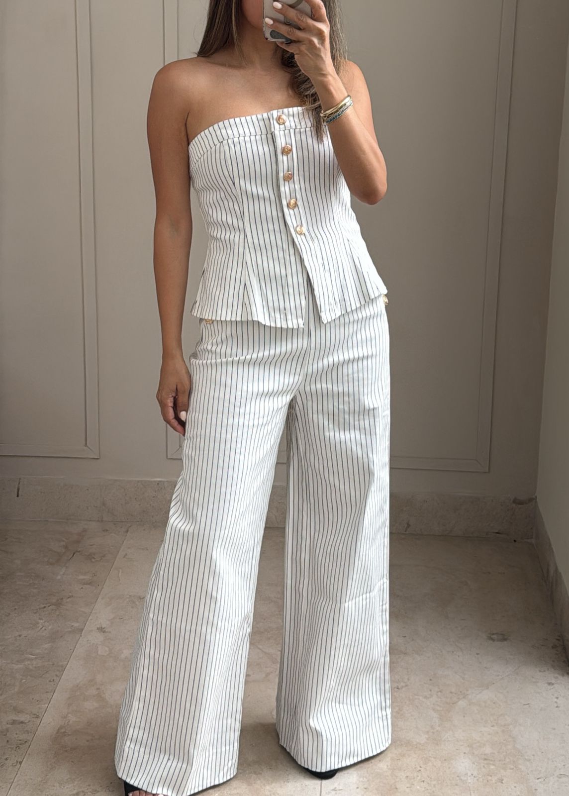 Camille Stripe Set