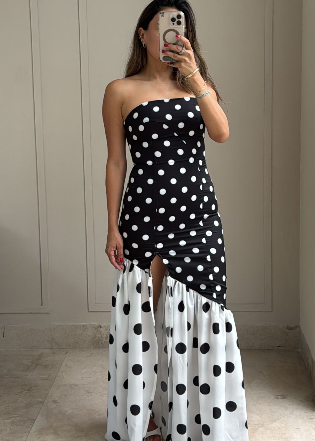 Georgina Polka Dot Dress