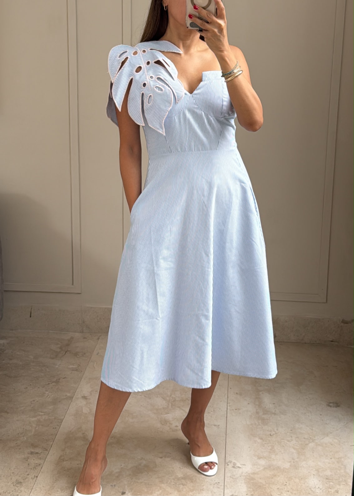 Sky Blossom Dress
