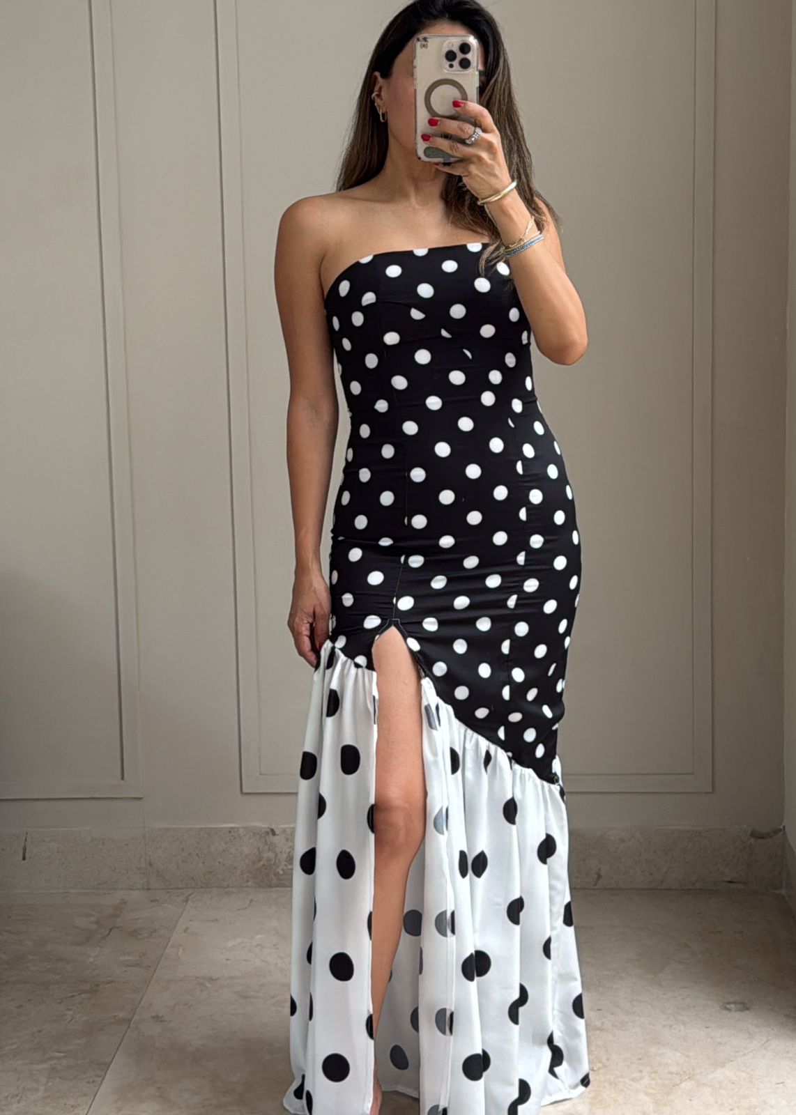 Georgina Polka Dot Dress