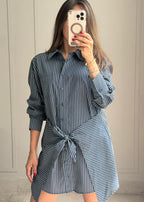 Noir Navy Dress