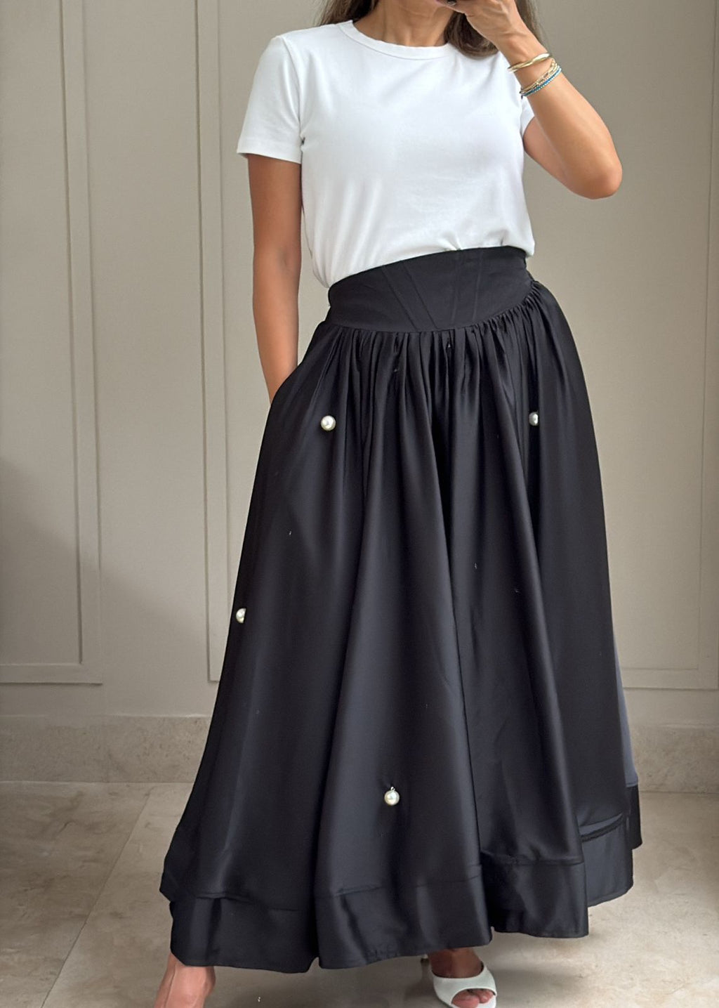 Pearl Luxe Skirt