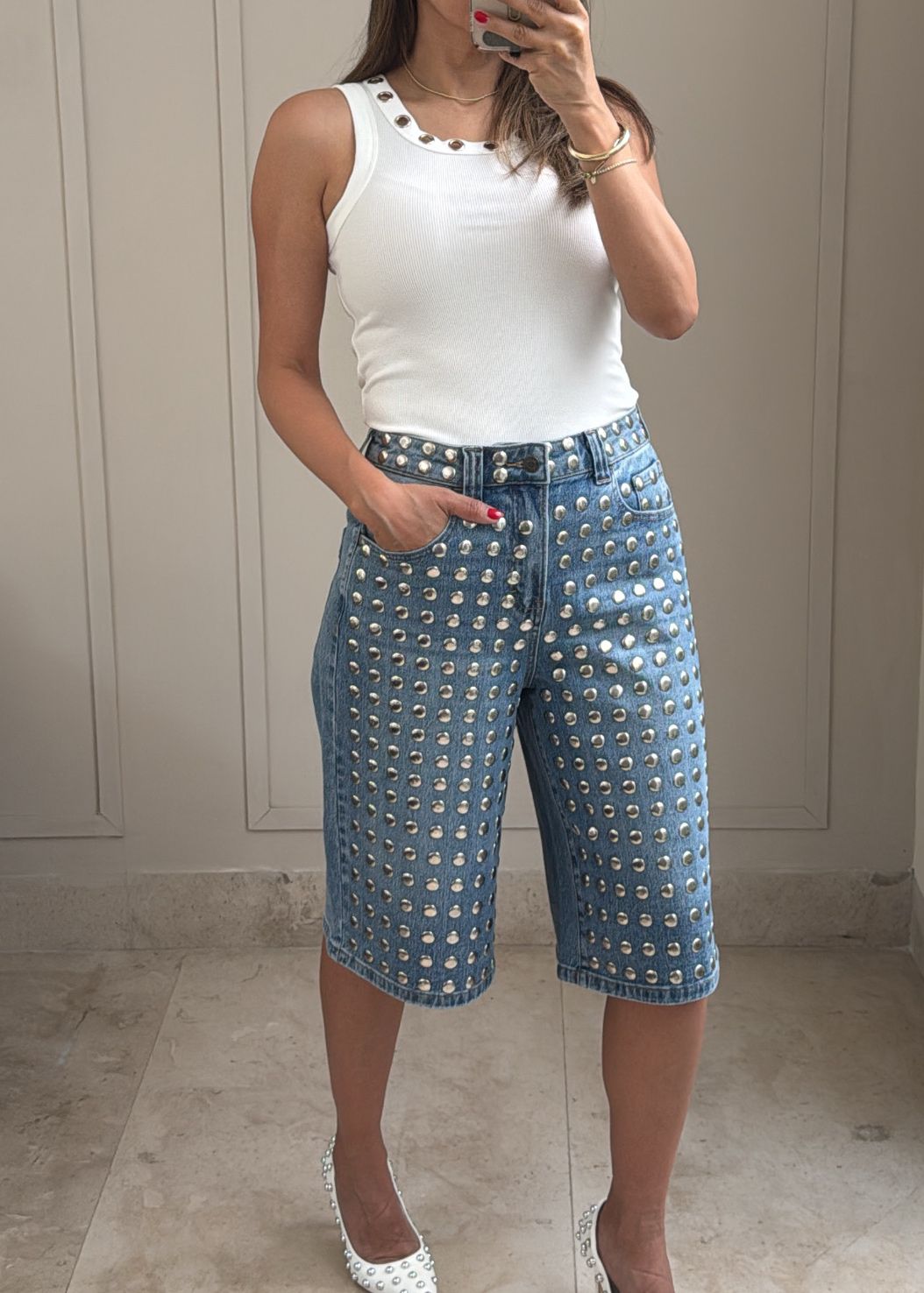 Star Stud Jorts