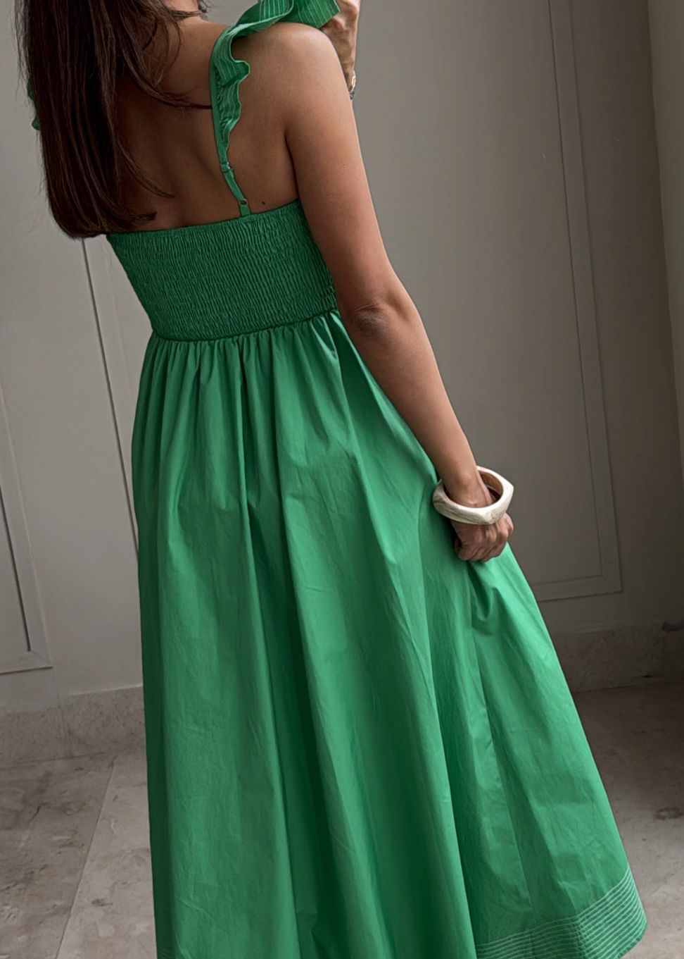 Giovanna Green Dress