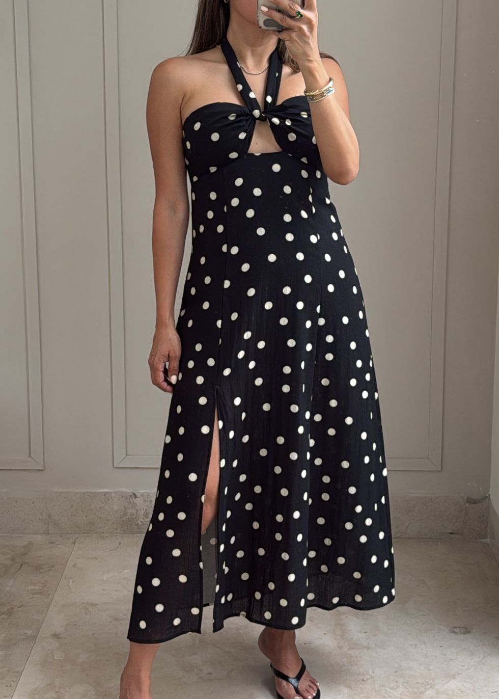 Alexandra Dots Dress