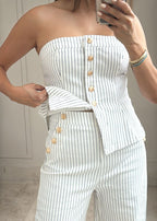 Camille Stripe Set