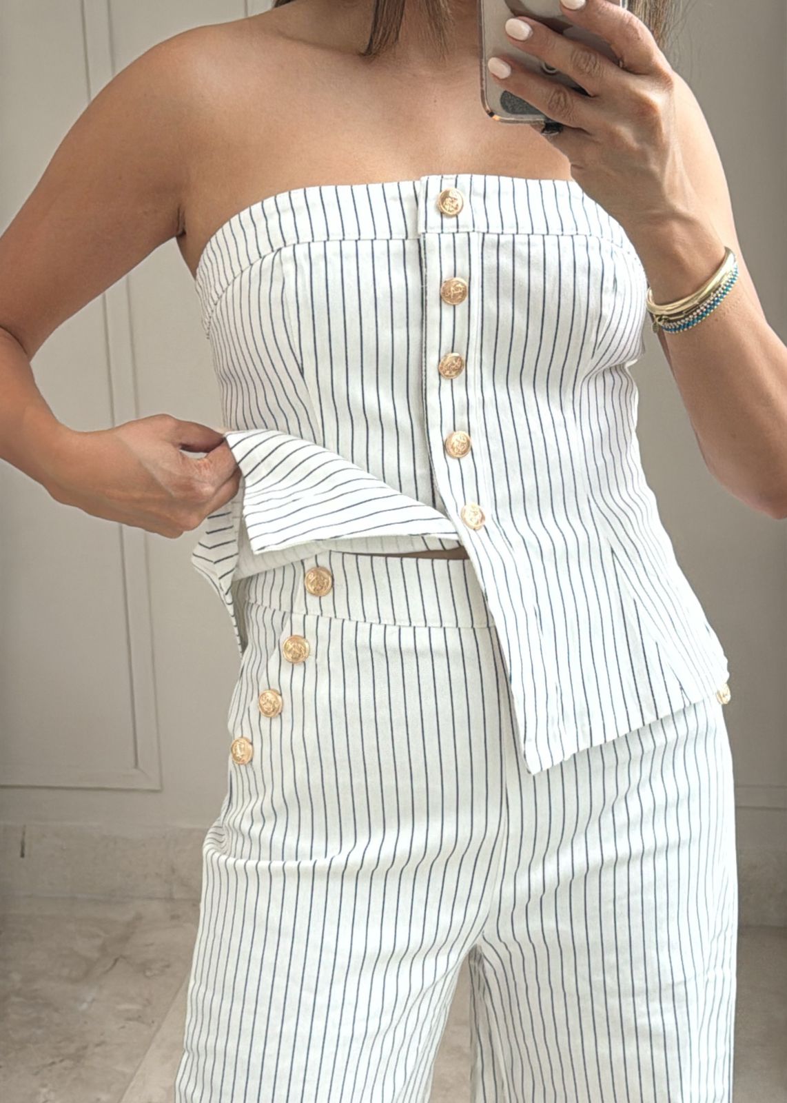 Camille Stripe Set
