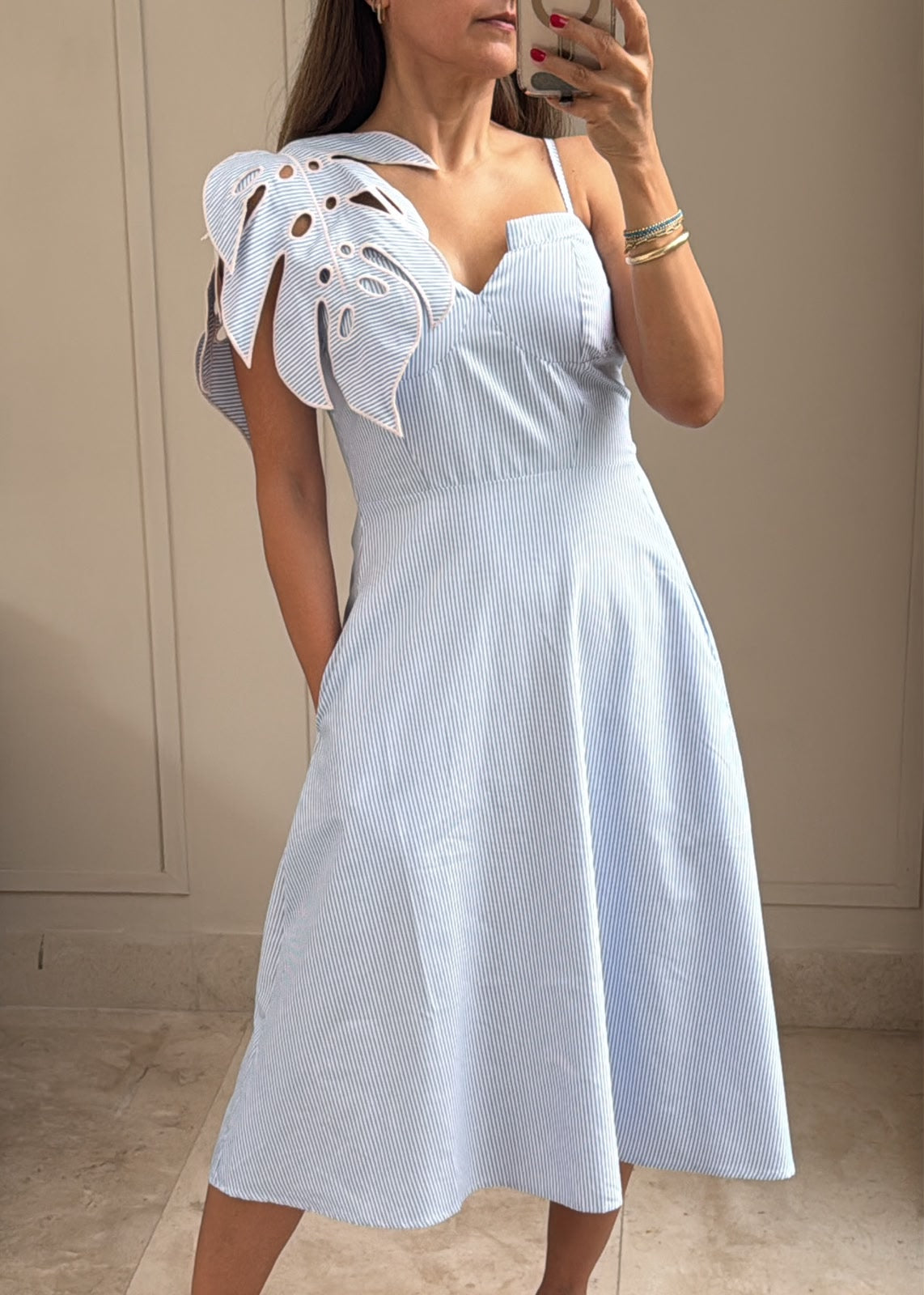 Sky Blossom Dress