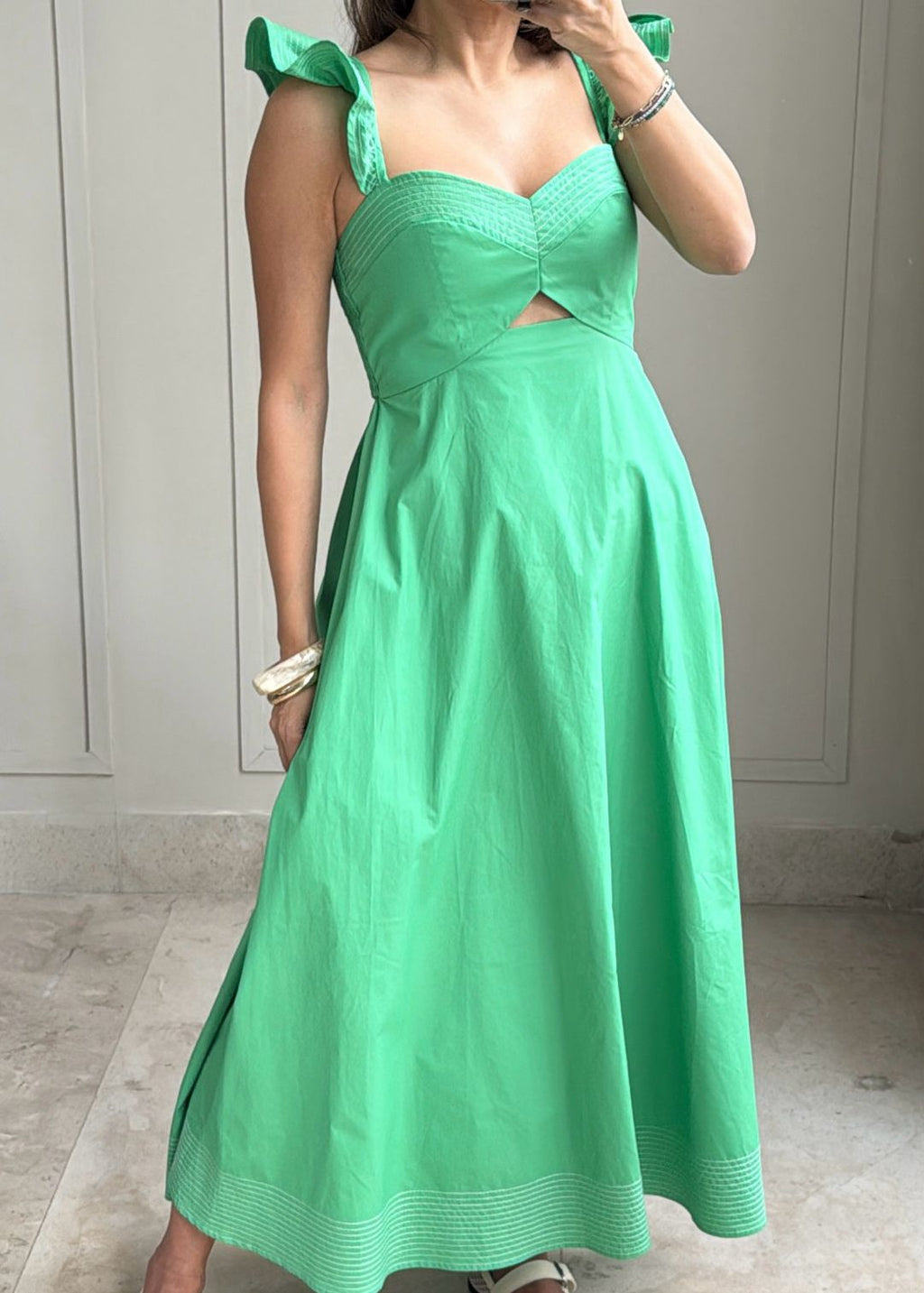 Giovanna Green Dress