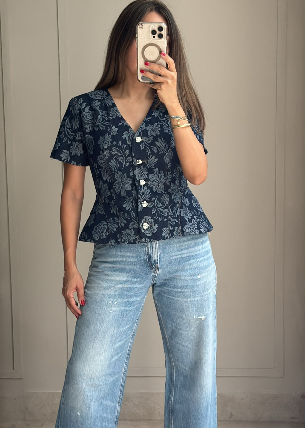 The Florence Floral Top