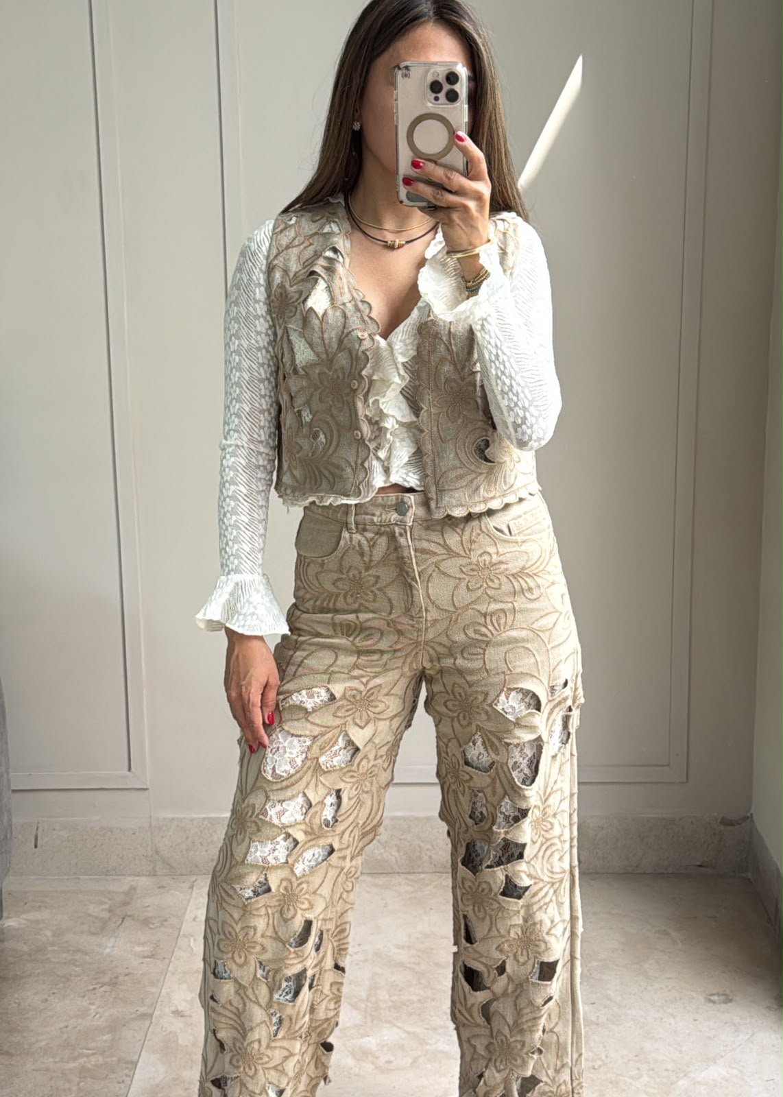 Johana Denim Set