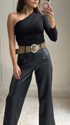 Karime Leather Pants