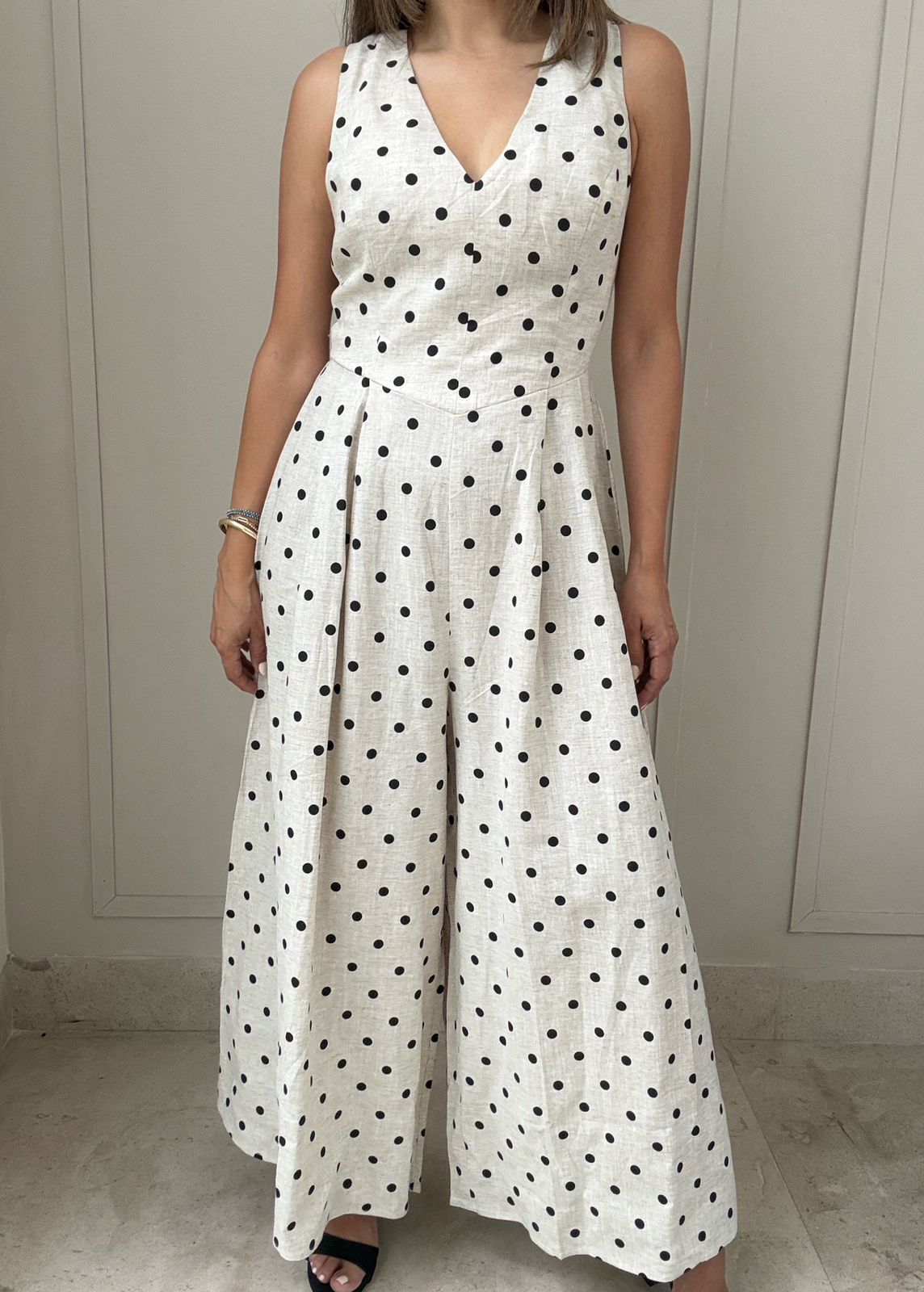 Elena Polka Jumpsuit