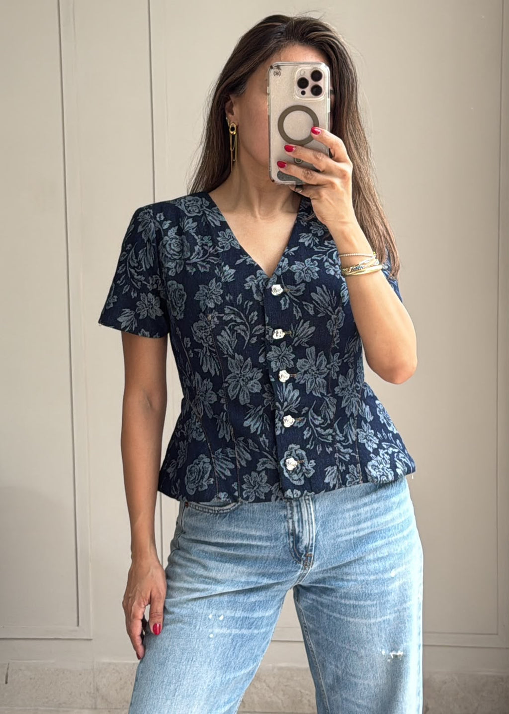 The Florence Floral Top