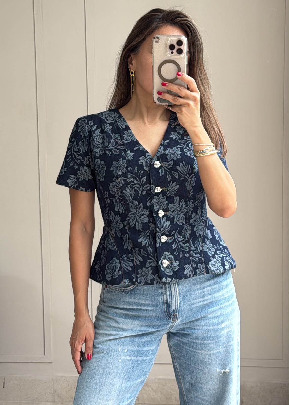 The Florence Floral Top