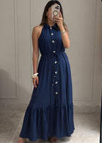 Navy Breeze Dress