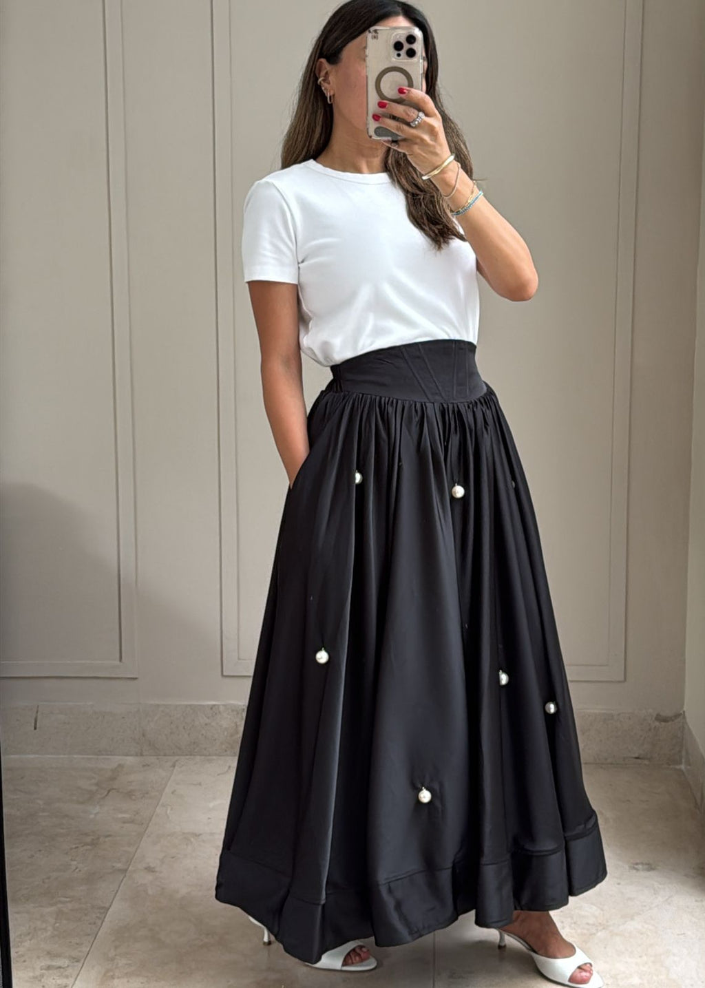 Pearl Luxe Skirt