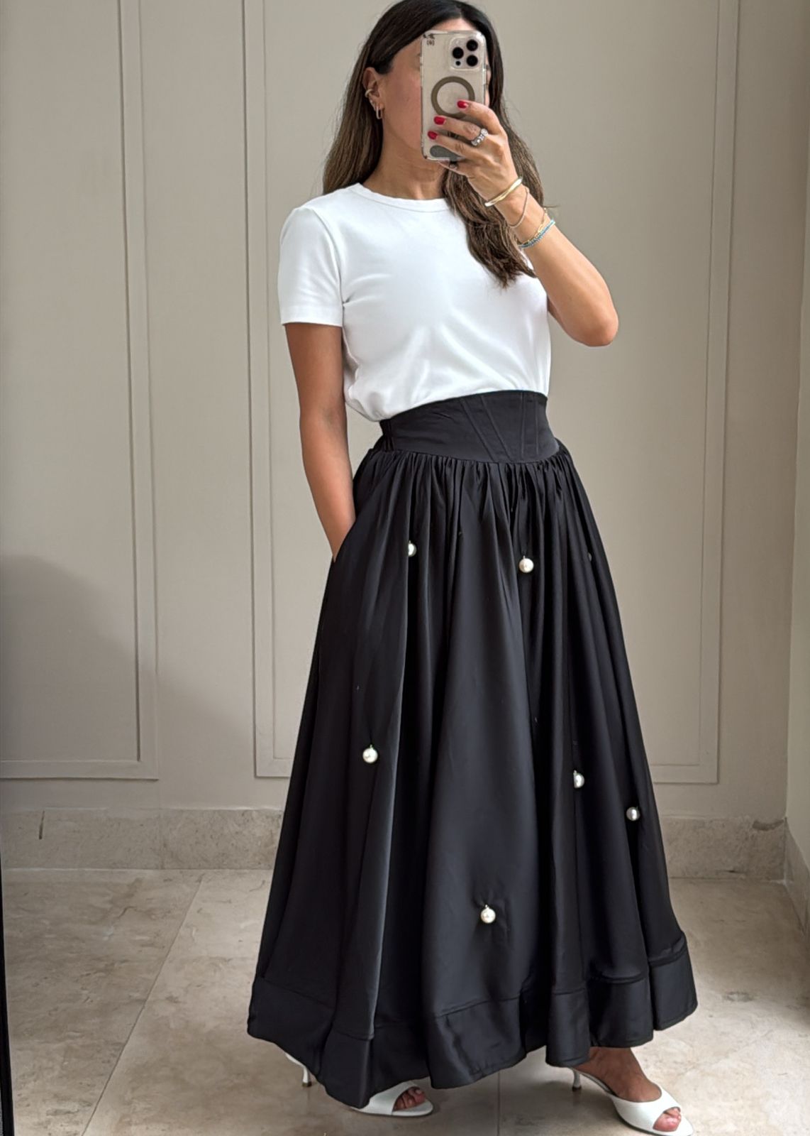 Pearl Luxe Skirt