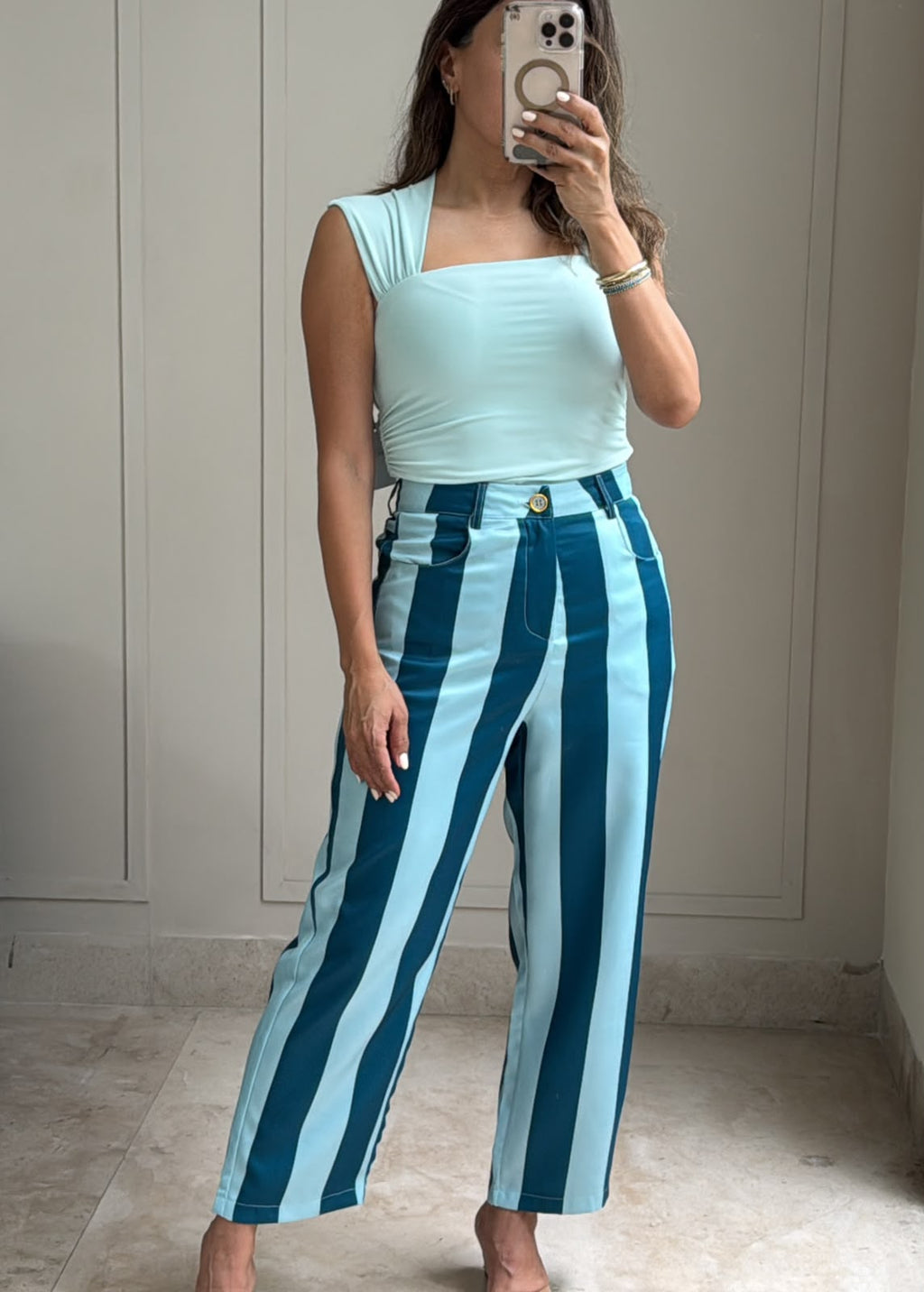 Lennox Pants Turquoise