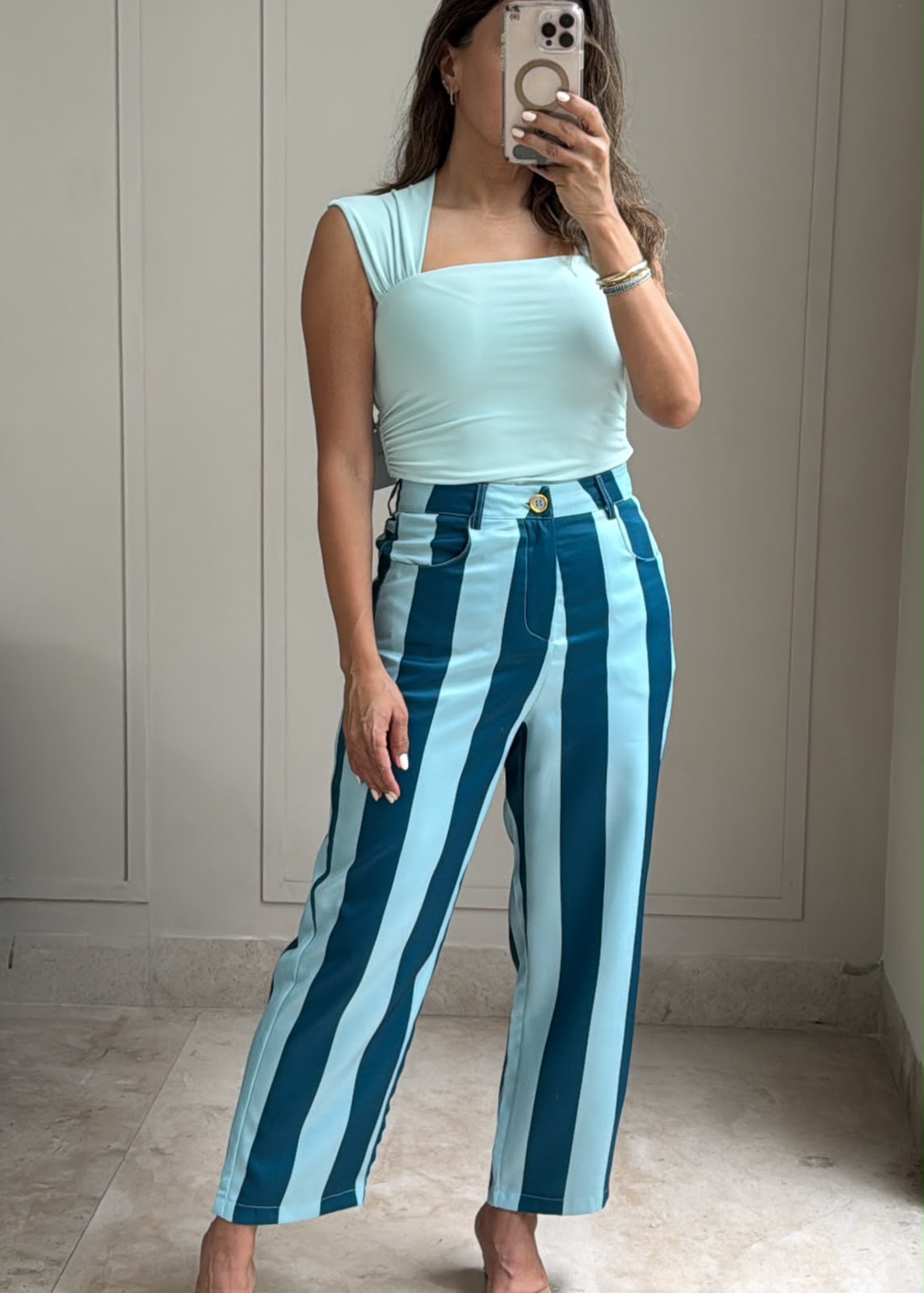 Lennox Pants Turquoise