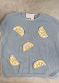 Lemon Breeze Knit Top