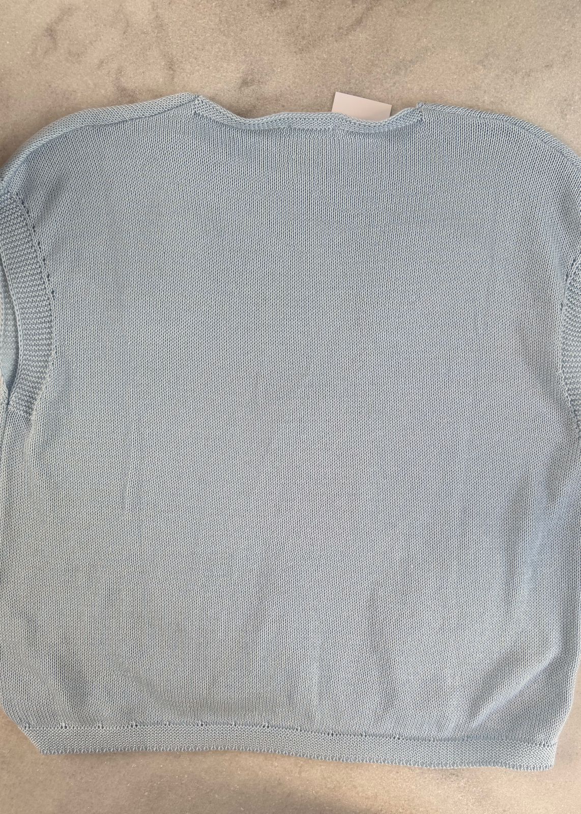 Lemon Breeze Knit Top