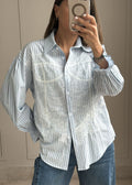 Blue Romance Blouse