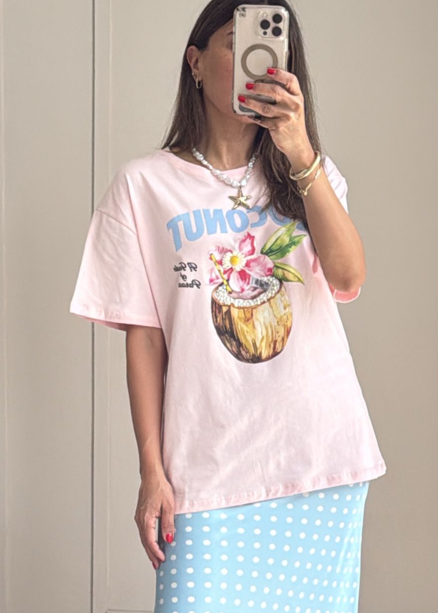 Coconut Bloom Tee