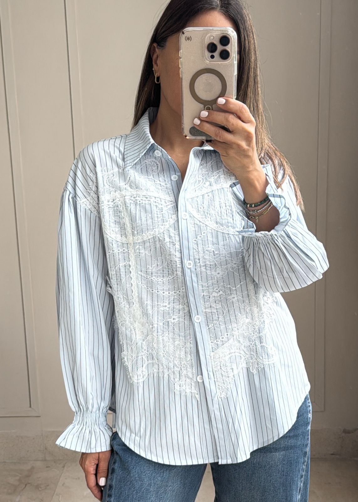 Blue Romance Blouse