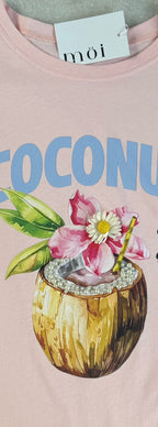 Coconut Bloom Tee