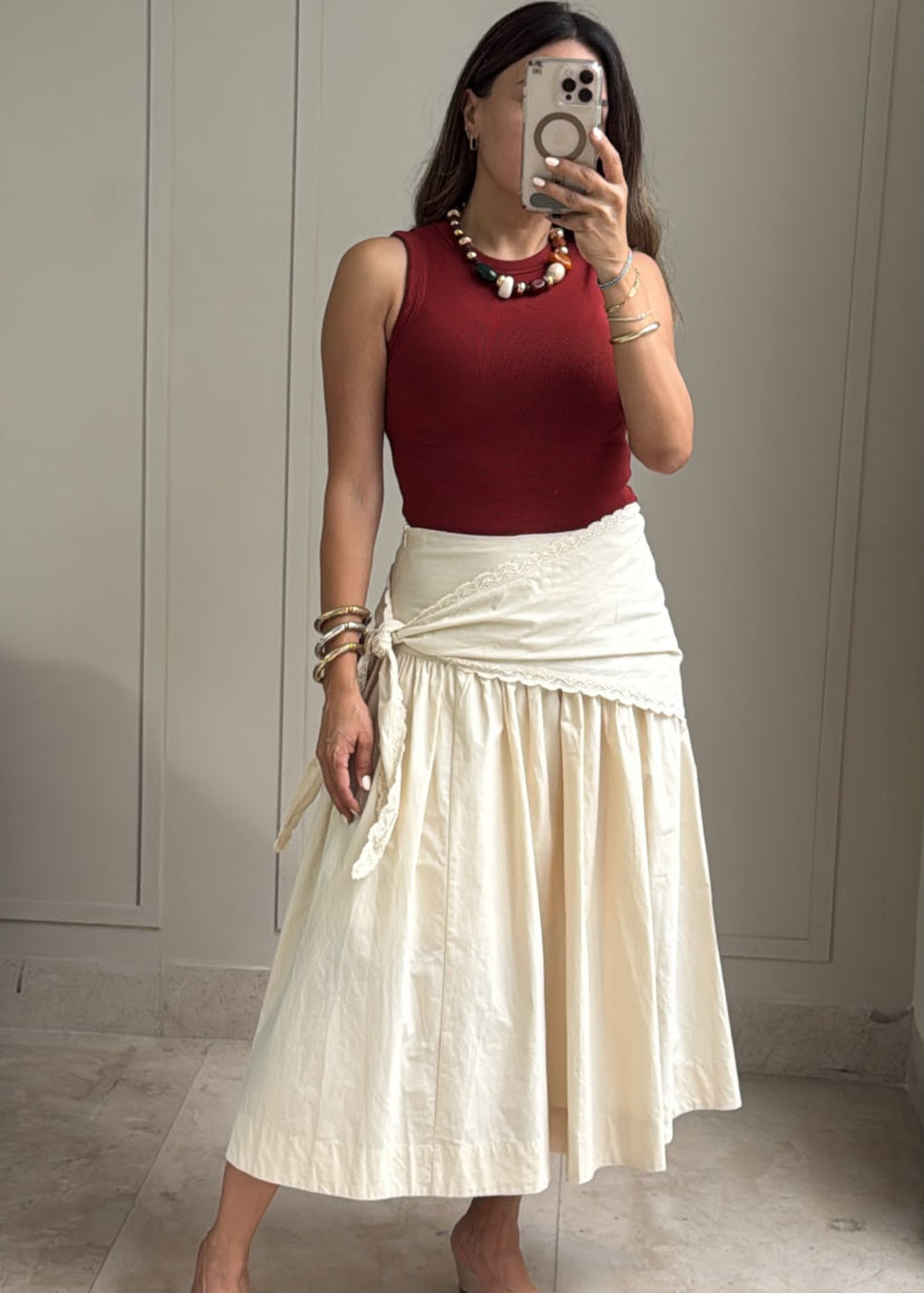 Cassandra Wrap Skirt