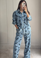 Paisley Denim Set